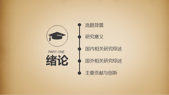 初中英语课题答辩ppt模板