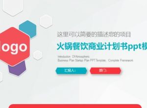 火锅餐饮商业计划书ppt模板