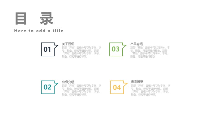 餐饮业商业计划书ppt模板