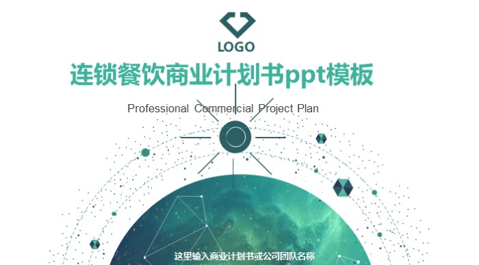 连锁餐饮商业计划书ppt模板