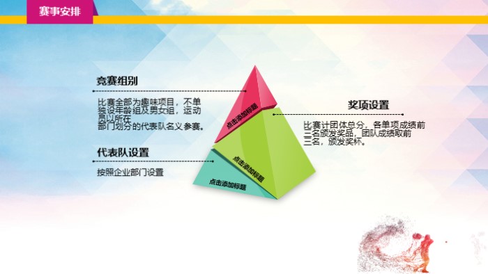 企业趣味化运动会策划ppt模板