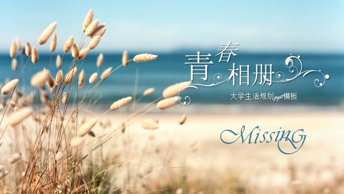 大学生活规划ppt模板