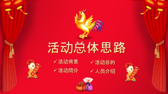 企业年会策划案ppt模板