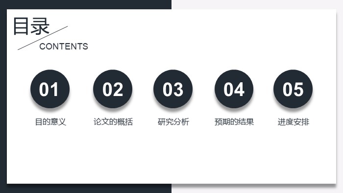 工科开题报告ppt模板