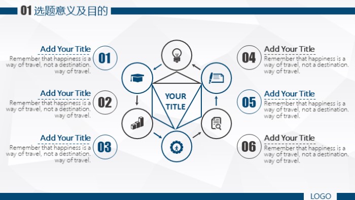 医学硕士开题报告ppt模板