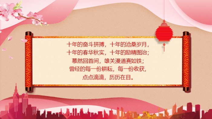 喜庆年会颁奖ppt模板