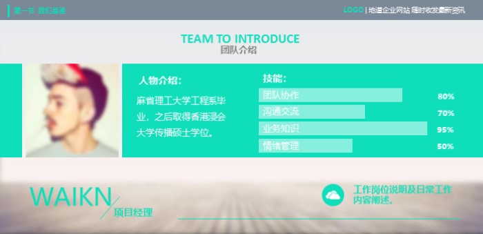 商务合作优秀ppt模板