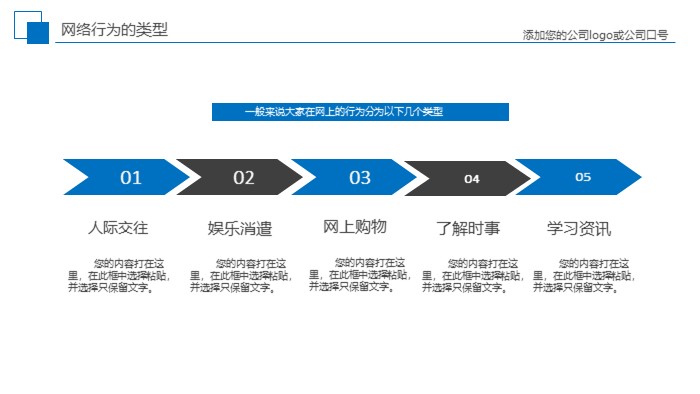 网络安全健康教育ppt模板
