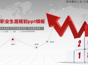 软件职业生涯规划ppt模板