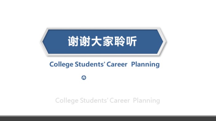 产品设计职业生涯规划ppt模板