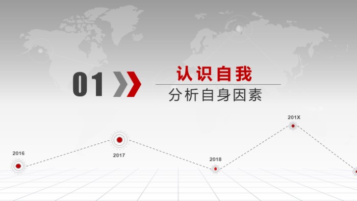 软件职业生涯规划ppt模板