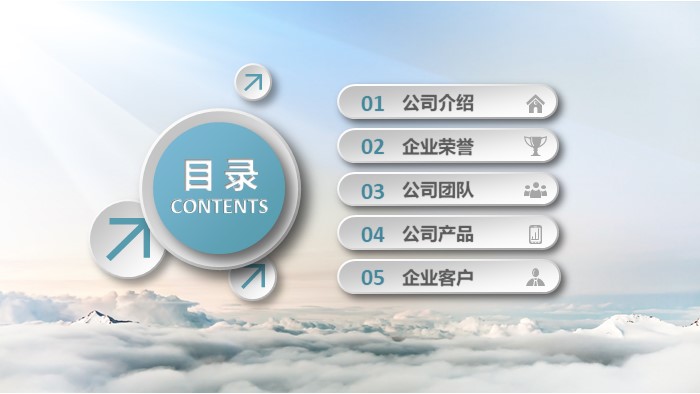 外贸公司企业介绍ppt模板