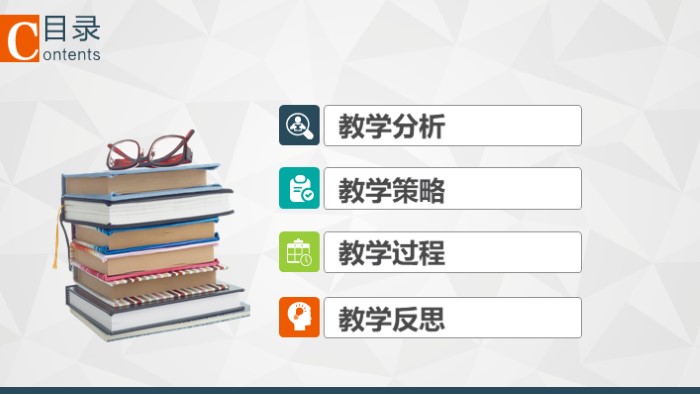 少儿英语说课ppt模板