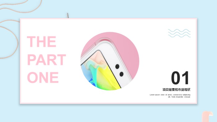 互联网创新创业项目ppt模板