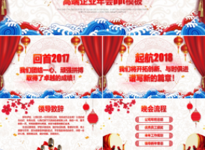 高端企业年会ppt模板下载推荐
