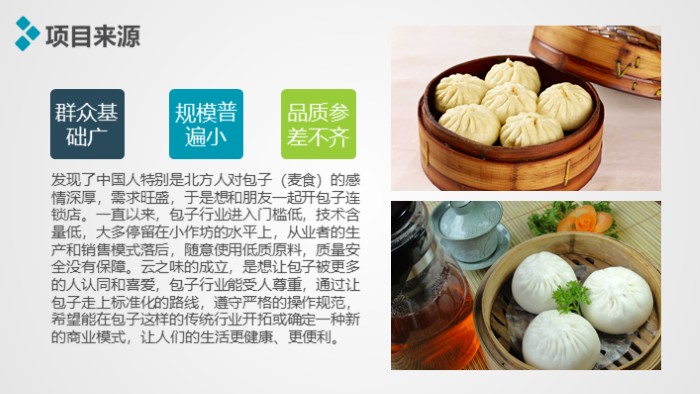 创业项目服饰ppt模板