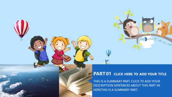 小学英语演讲稿ppt模板