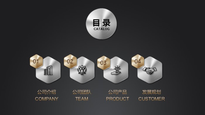 企业物流介绍ppt模板