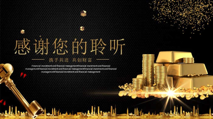 互联网金融项目ppt模板