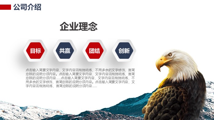 数据咨询公司介绍ppt模板