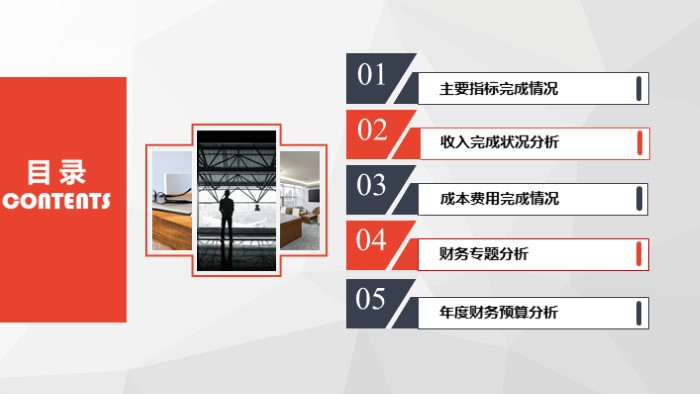 物业项目预算方案汇报ppt模板