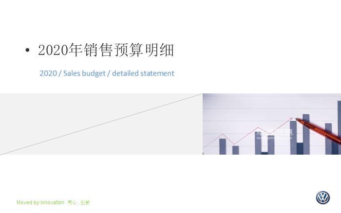公司年度预算汇报ppt模板