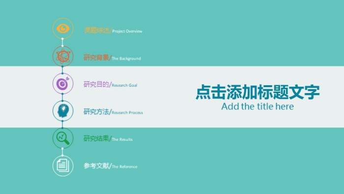 医学实验开题报告ppt模板