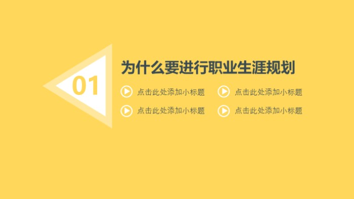 职业生涯访谈总结ppt模板