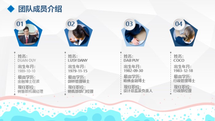 财务月度报告ppt模板