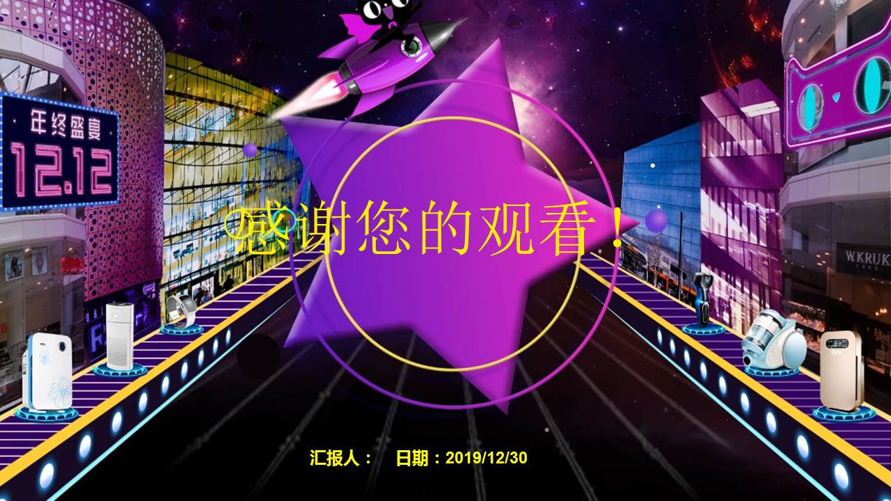 双十二活动策划产品促销ppt模板