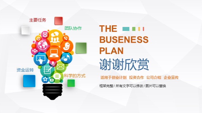 大学生创业指导流程ppt模板