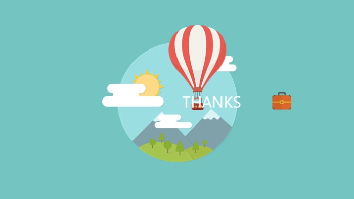 旅游卡通主题ppt模板