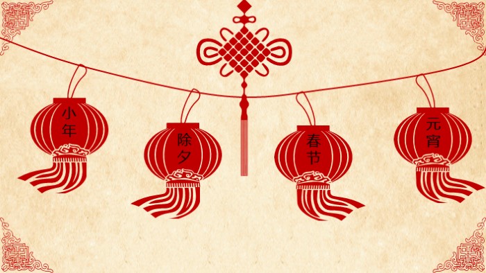 新年祝福动态ppt模板