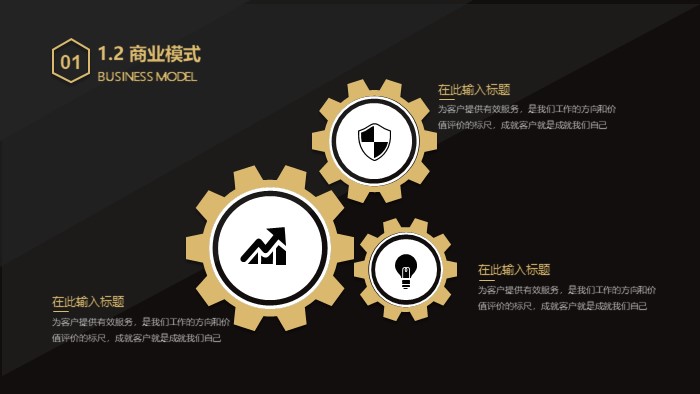 市招商引资ppt模板