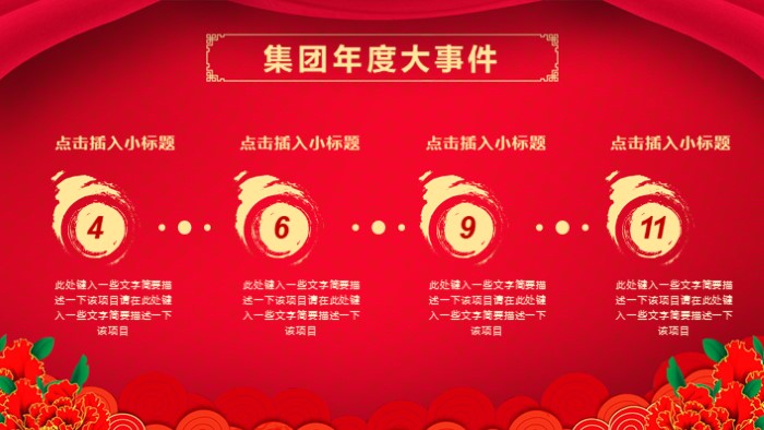 公司年会节日庆典ppt模板