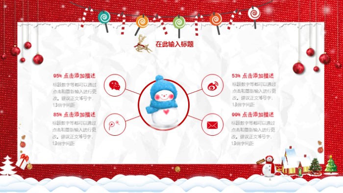 圣诞节销售ppt模板