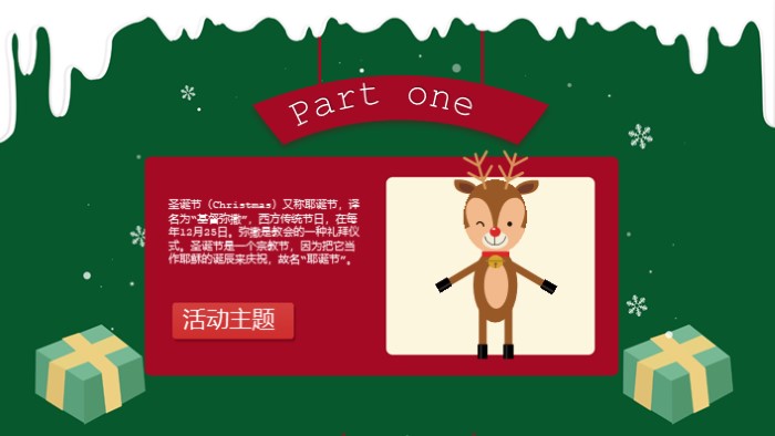 4s店圣诞节活动方案ppt模板