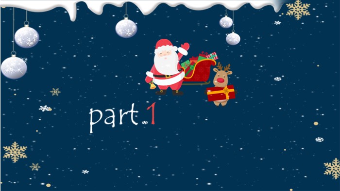 圣诞节销售活动策划方案ppt模板