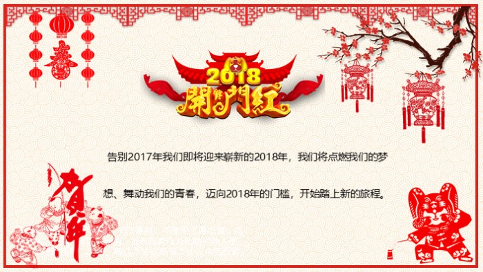 高中班级元旦联欢会ppt模板