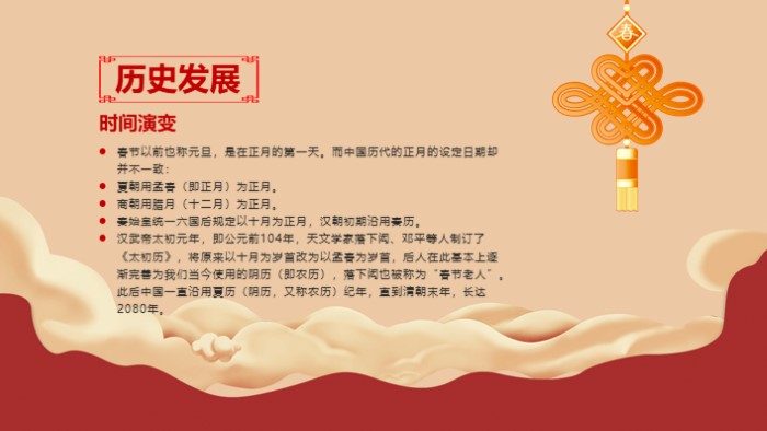 快乐春节手抄报ppt模板