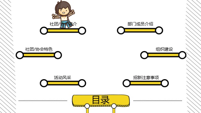 英文迎新晚会ppt模板