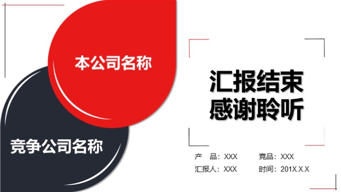 微商品牌运营计划书ppt模板