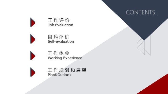 市场专员个人述职报告ppt模板