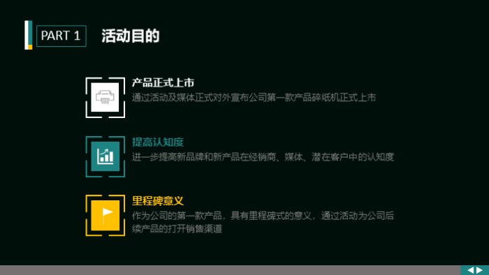 产品新闻发布会方案ppt模板