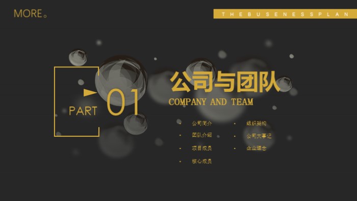 产品信息发布会ppt模板