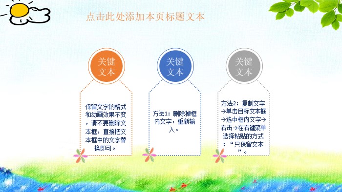 儿童成语故事ppt模版