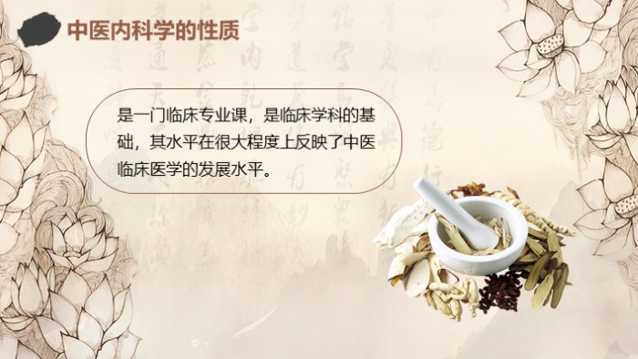 中医药宣传ppt模板