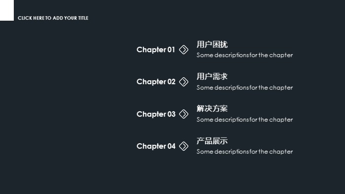 产品开发规划ppt模板