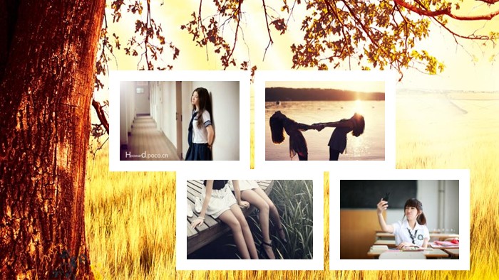 70后同学聚会ppt模板