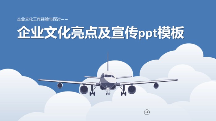 企业文化亮点及宣传ppt模板